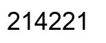 Número 214221 imagen negro