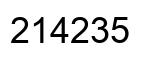 Número 214235 imagen negro