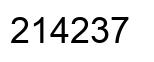 Número 214237 imagen negro