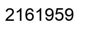 Número 2161959 imagen negro