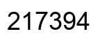 Número 217394 imagen negro