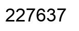 Número 227637 imagen negro
