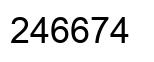 Número 246674 imagen negro