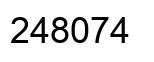 Número 248074 imagen negro
