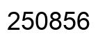 Número 250856 imagen negro