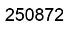 Número 250872 imagen negro