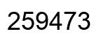 Número 259473 imagen negro