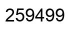 Número 259499 imagen negro