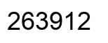 Número 263912 imagen negro
