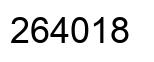 Número 264018 imagen negro
