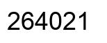 Número 264021 imagen negro