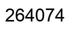 Número 264074 imagen negro