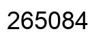 Número 265084 imagen negro
