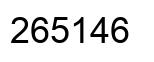 Número 265146 imagen negro