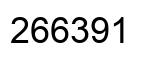 Number 266391 black image