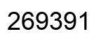 Number 269391 black image