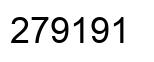 Número 279191 imagen negro