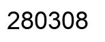 Número 280308 imagen negro