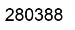 Number 280388 black image