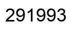 Número 291993 imagen negro