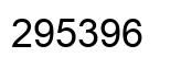 Número 295396 imagen negro