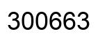 Número 300663 imagen negro