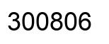 Number 300806 black image