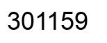 Número 301159 imagen negro