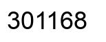 Número 301168 imagen negro