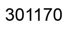 Número 301170 imagen negro