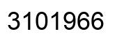 Number 3101966 black image