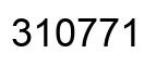 Número 310771 imagen negro