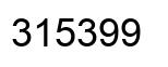 Número 315399 imagen negro