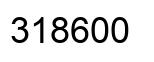 Number 318600 black image