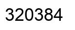 Número 320384 imagen negro