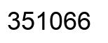 Número 351066 imagen negro