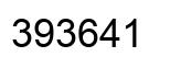 Número 393641 imagen negro