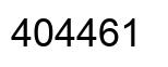 Número 404461 imagen negro