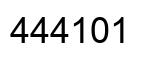Número 444101 imagen negro