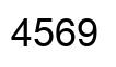 Number 4569 black image