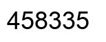Número 458335 imagen negro