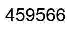 Number 459566 black image