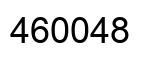Number 460048 black image