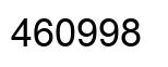 Número 460998 imagen negro