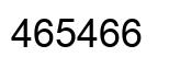 Number 465466 black image
