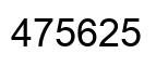 Número 475625 imagen negro