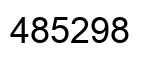 Número 485298 imagen negro