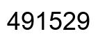 Número 491529 imagen negro