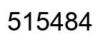Número 515484 imagen negro