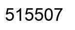 Number 515507 black image